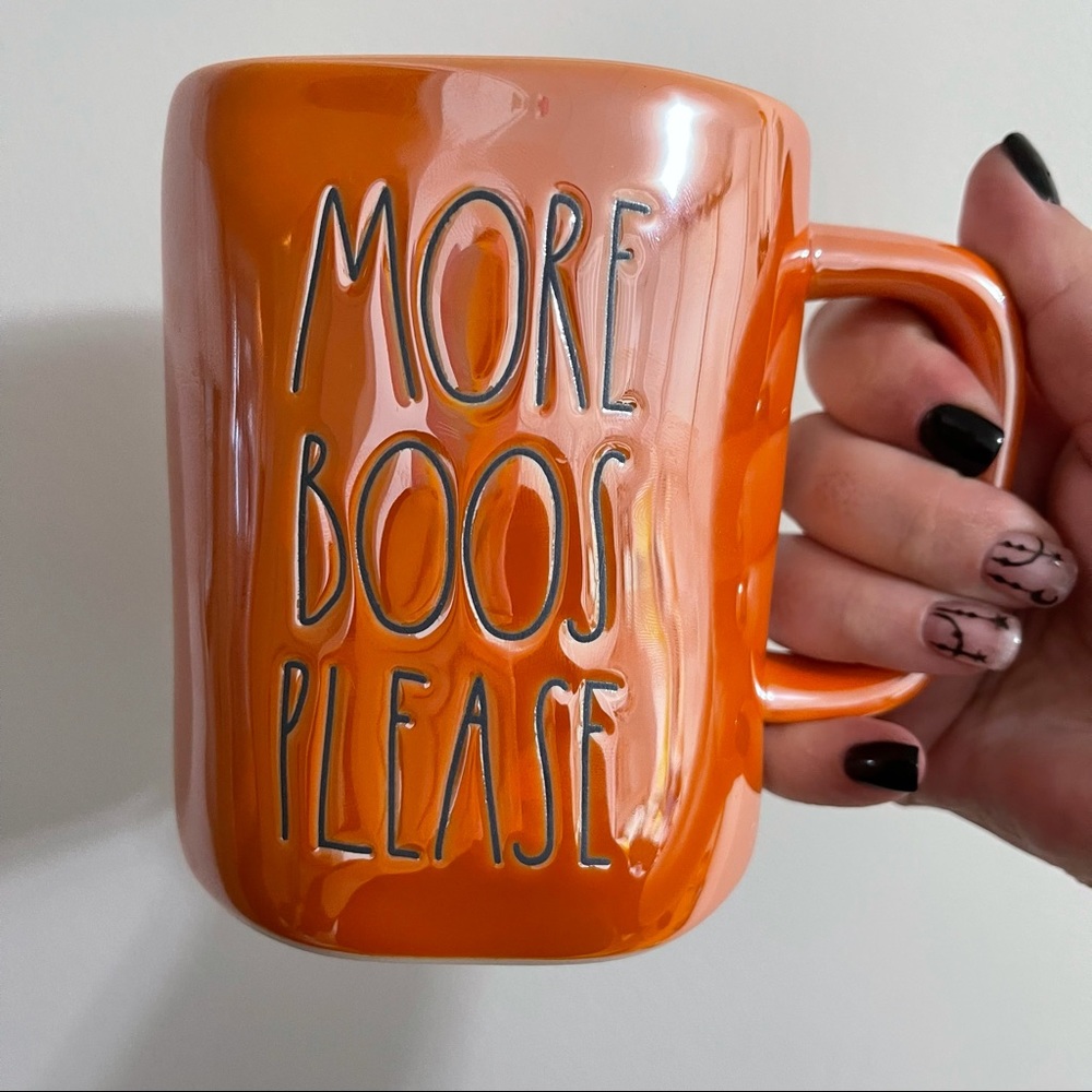 Rae Dunn Iridescent Boos Halloween Mug